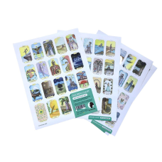 Стікерпак наклейки таро Золотий берег / Golden Coast 78 шт. Ar Nouvel (4820000099301) (англійська)