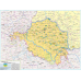 Карта Західно-Українська Народна Республіка. Українська революція 1917-1921